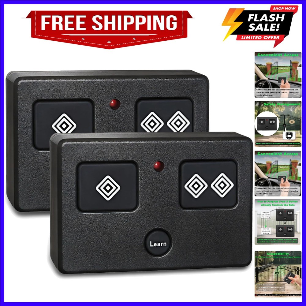 Gate Opener Remote Compatible with Ghost Controls Gate Opener Replacement for...