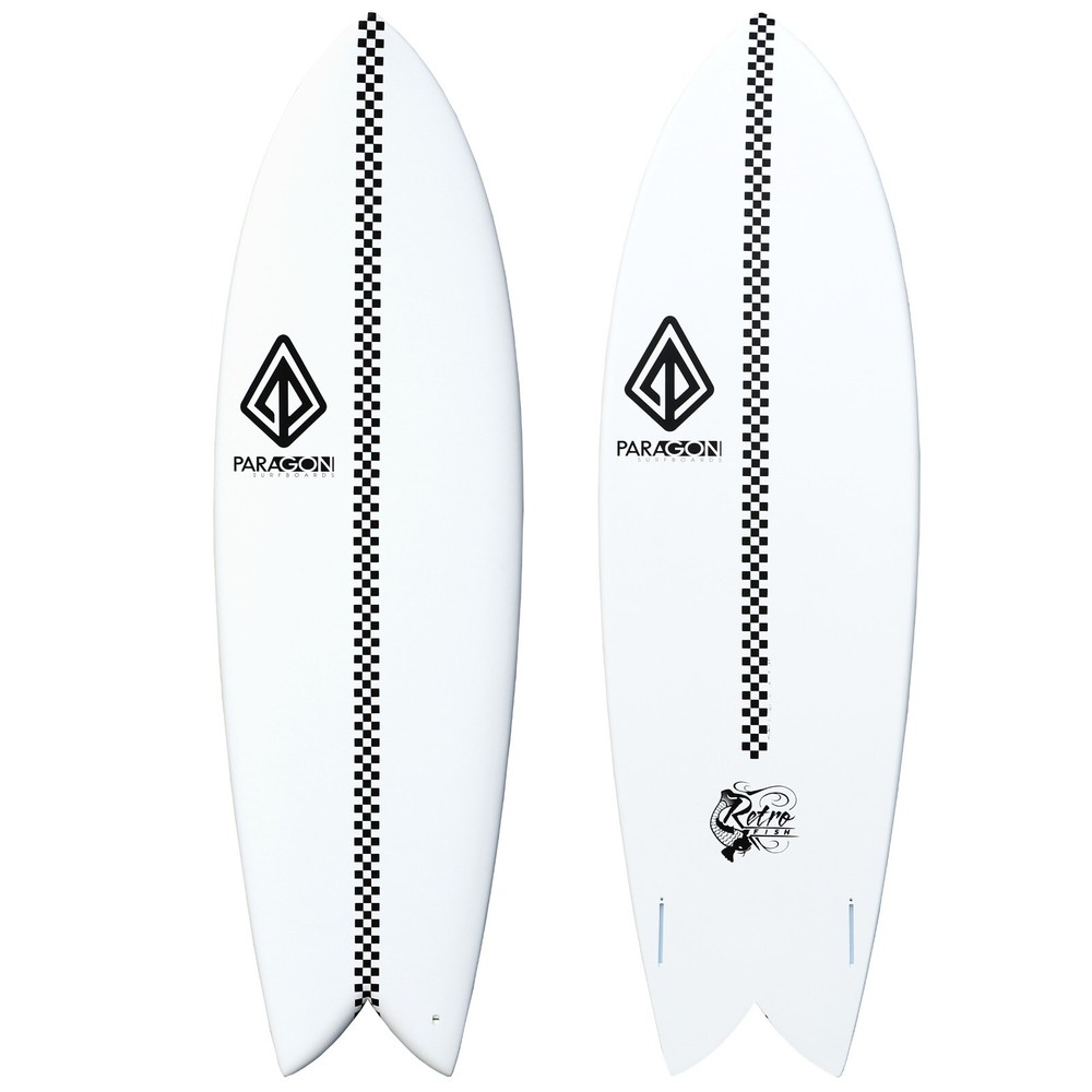 6'0" Retro Fish Surfboard - (P19)