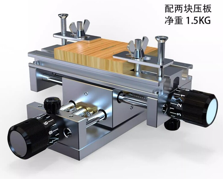 Mini Precision Milling Machine Worktable Drill Vise Fixture Working Table