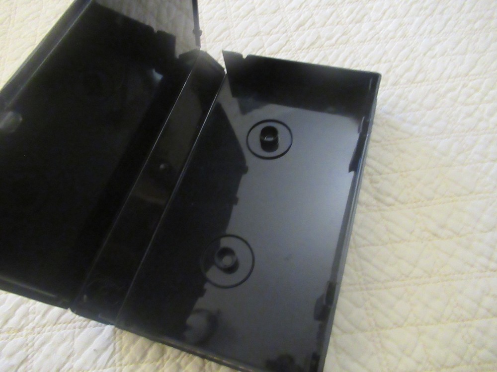 Hard Plastic VHS Case Lot (3-Cases) (Various Colors)