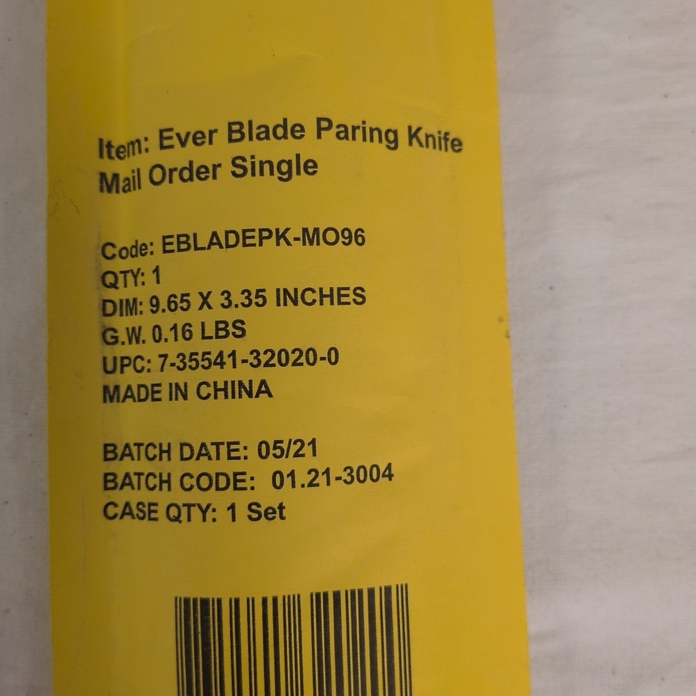 Ever Blade Paring Knife