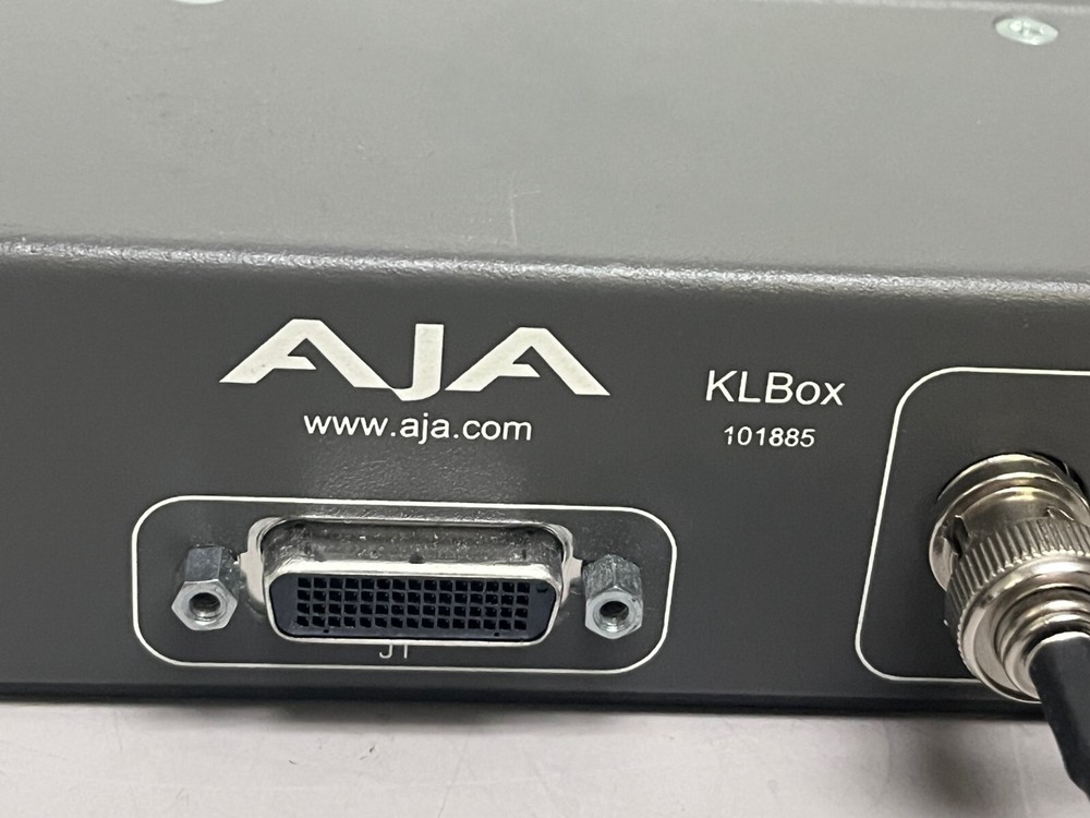 AJA KLBox 101885 Video Editing Hardware Breakout Box + Cable