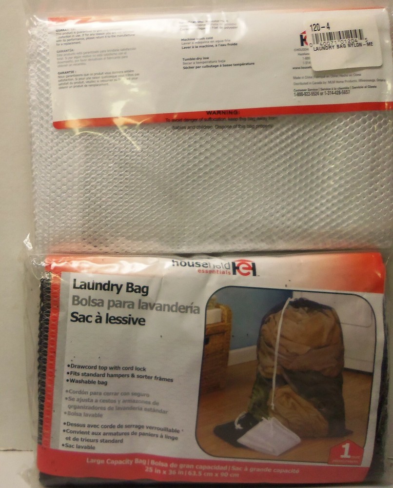 Large  Mesh Laundry Bag Household Essentials