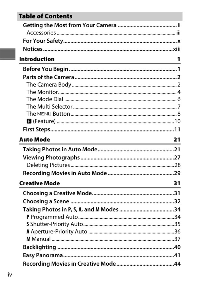 Nikon 1 J3 — User Reference Manual Guide — 233 Pages — Printed & Bound in USA