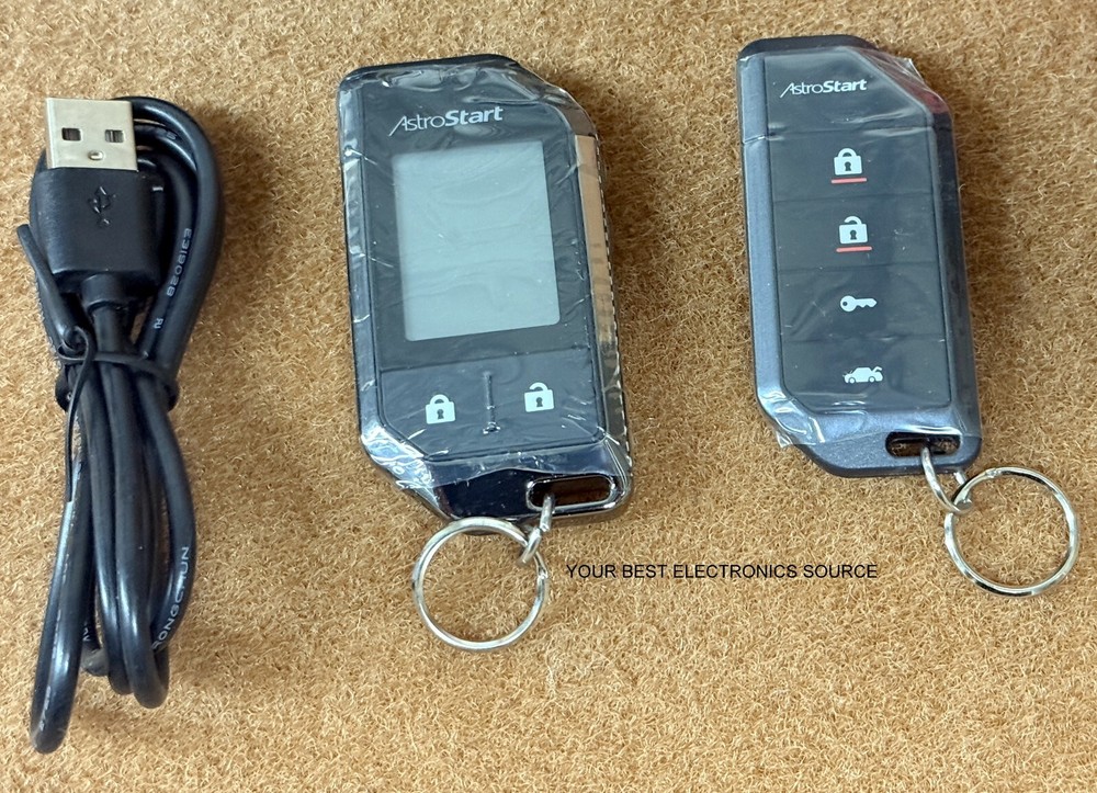 NEW AstroStart DSP5325 2-Way Remote Start System w/ LCD Remote