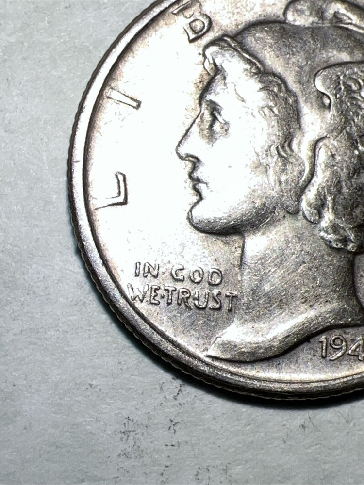 1944-Mercury Dime