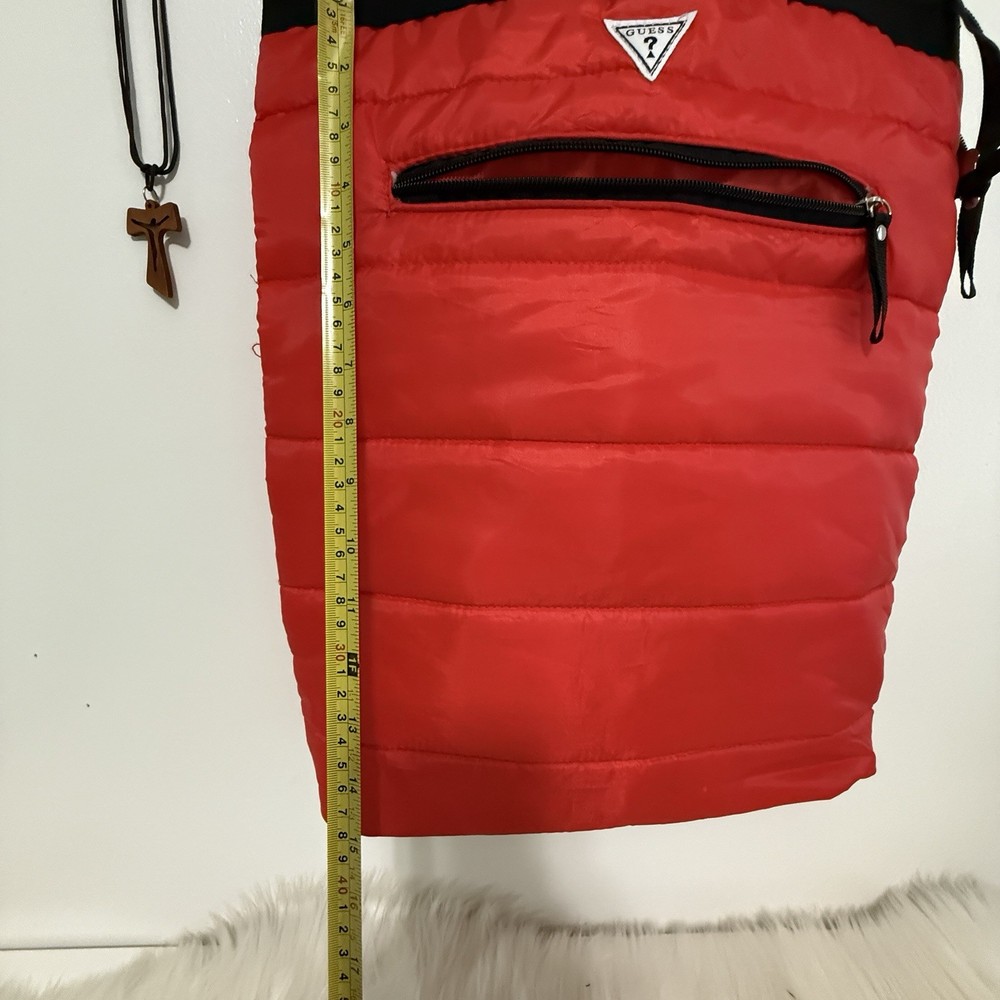 Guess Gym Bag Red Large