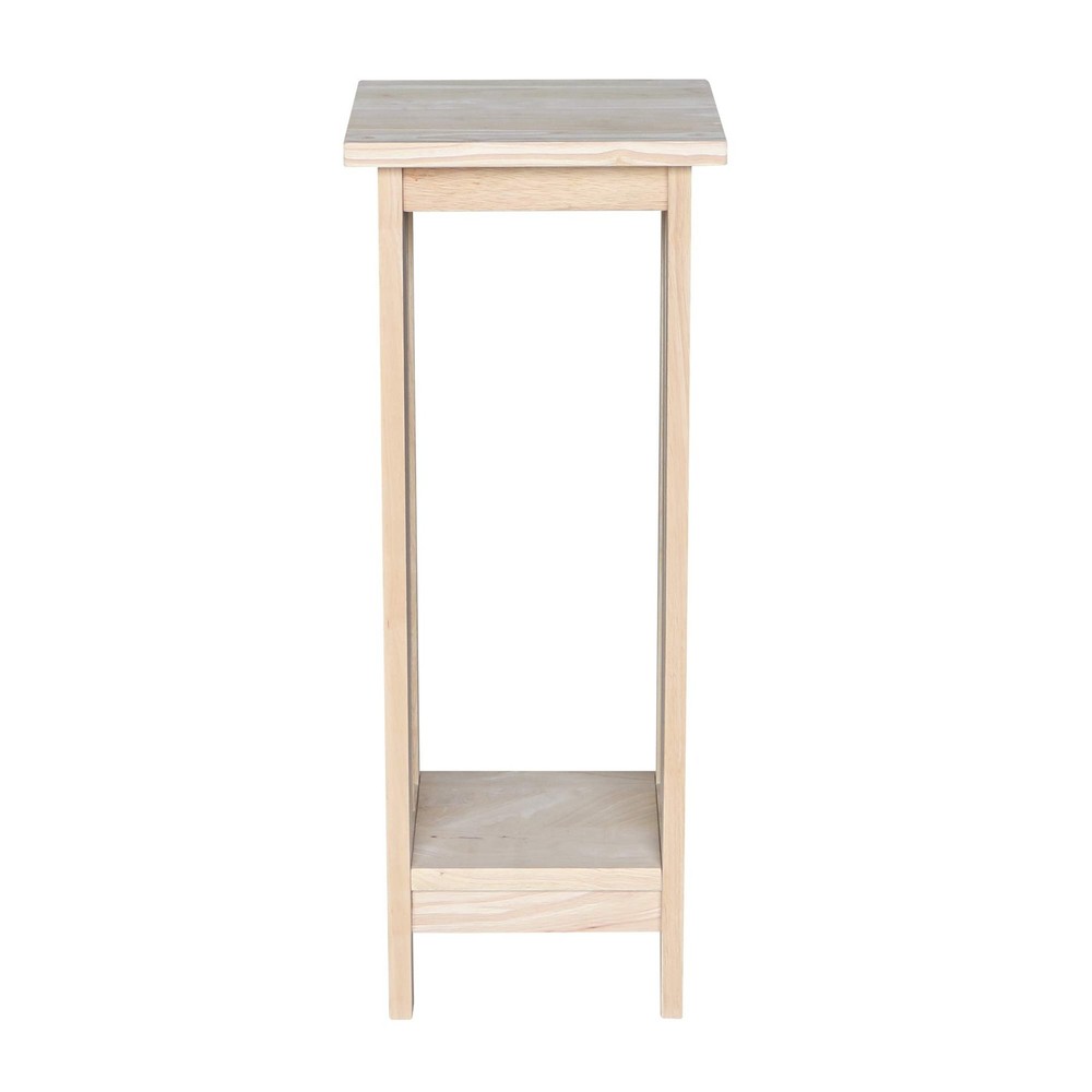 Solid Wood Mission Plant Stand 30"