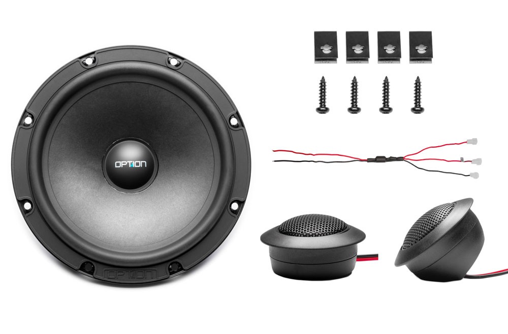 Speaker Set for Audi A3/A4 Front | Plug & Play | Option