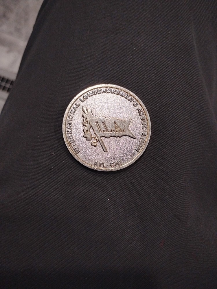 Ila Longshoreman's Association Emblem Token