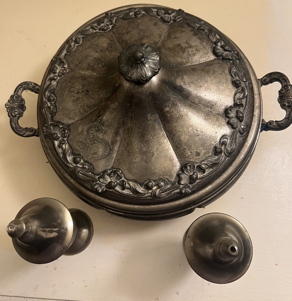 Silver Plated Covered Dish