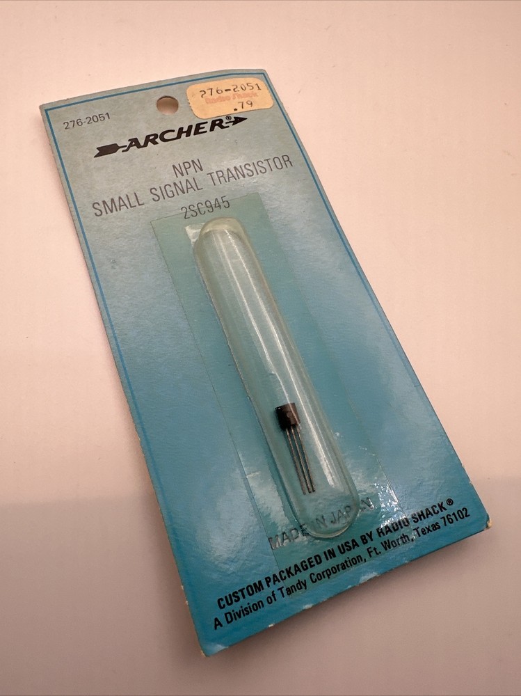 Archer Electronics 276-2051 NPN Small Signal Transistor