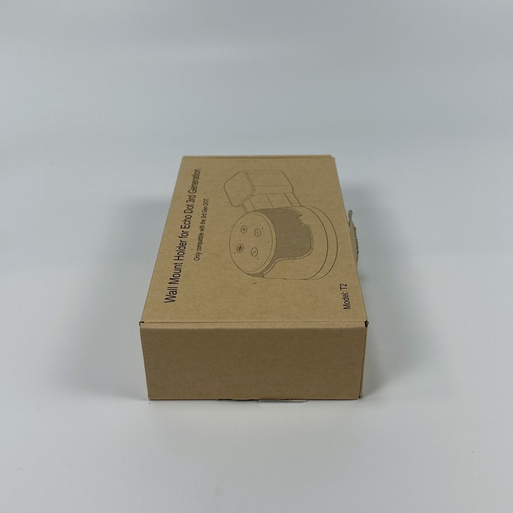 Echo Dot Genie [Square Plug ONLY 2018-2021: Dot 3rd Gen Wall Mount