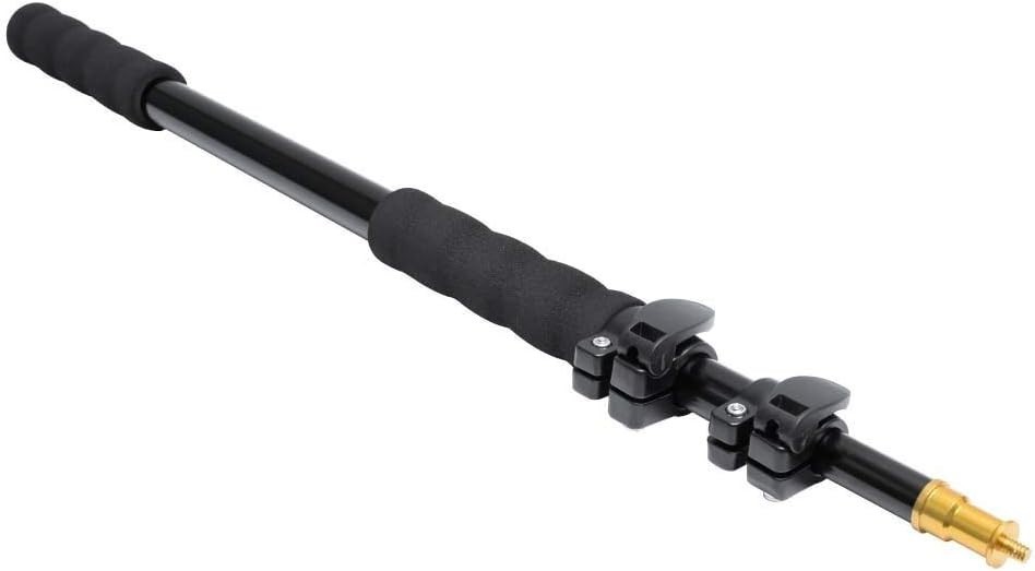 62" 158cm Handheld Portable Light Stand Pole Telescoping for Studio LED Panel...