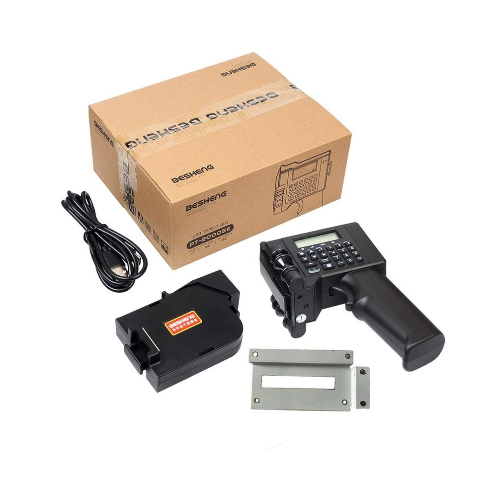 Handheld Printer PT2000SE, Portable Handheld Inkjet Printer with Quick-Drying...