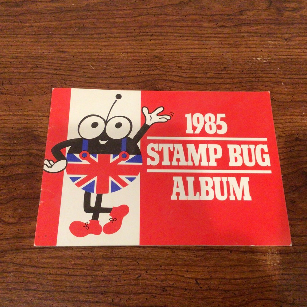 1985 UK ROYAL MAIL Postage Stamp Bug Album UNUSED IN EXCELLENT CONDITION!