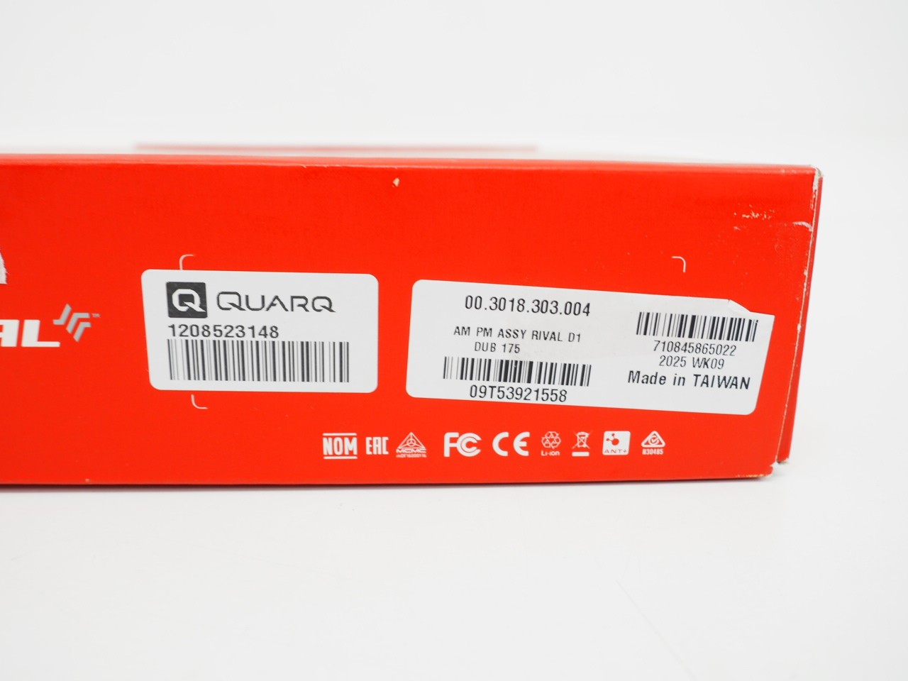 New! SRAM Rival Quarq 175mm Power Meter Non-Drive Road Bike Crank Arm Alloy