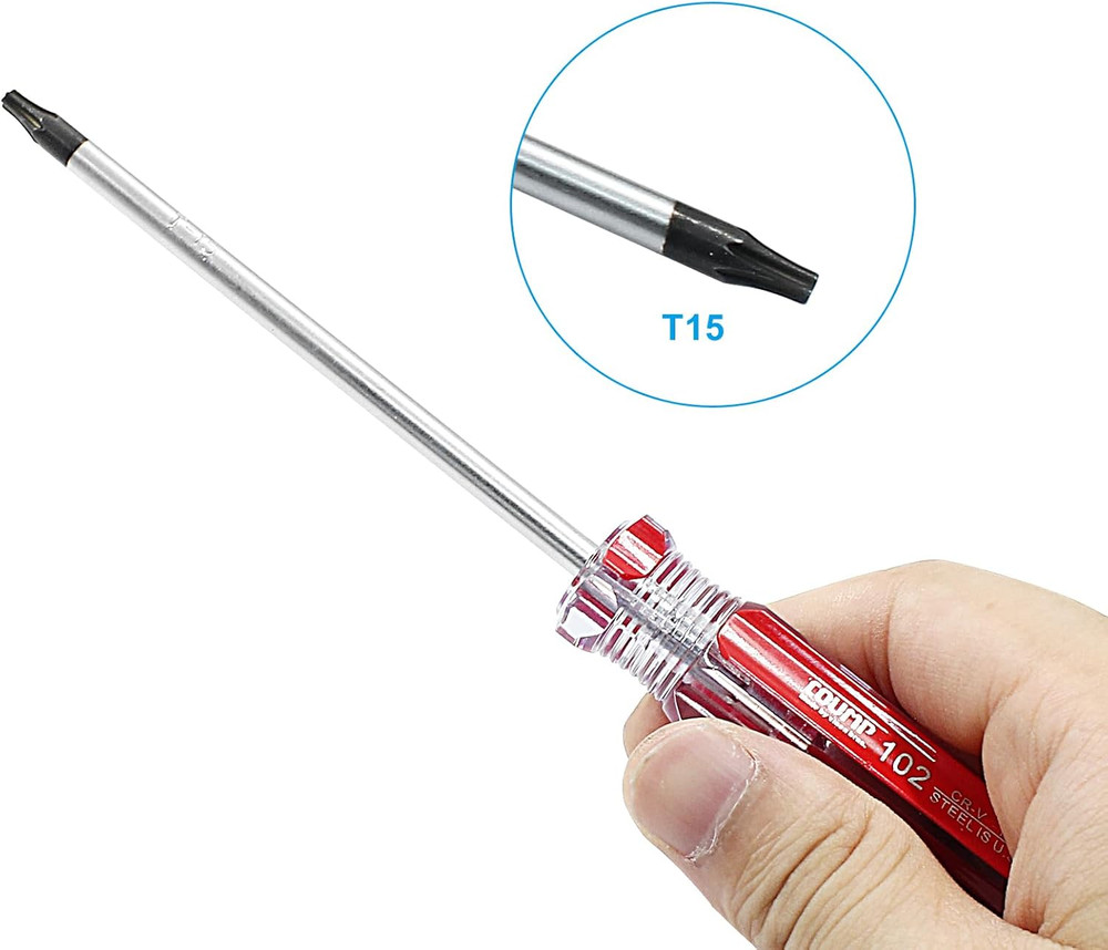 T15 Torx Screwdriver Magnetic Screwdriver Star Security Screw Driver for Comput