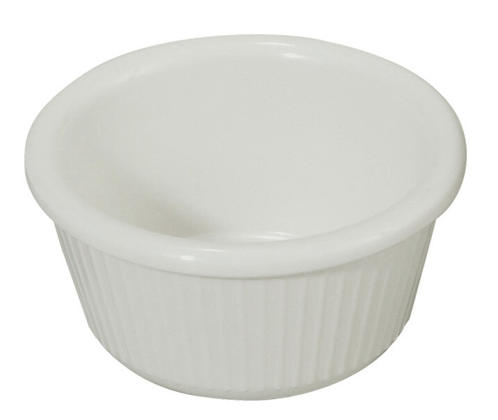 3oz Fluted Ramekins, White (8 Dozen)