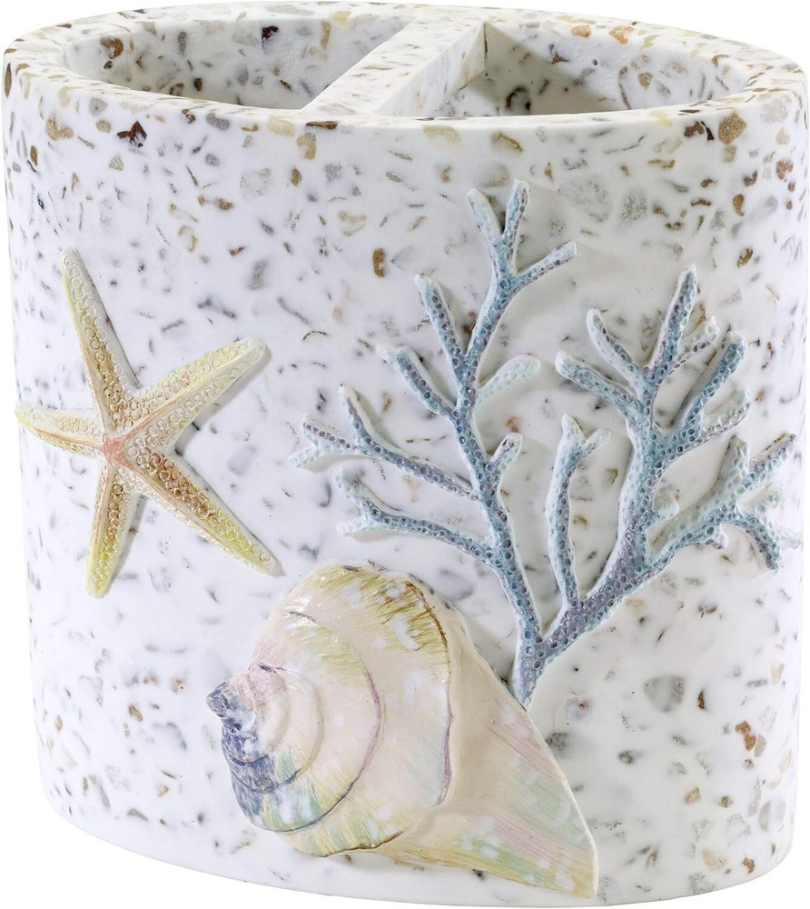 Coastal Terrazzo Toothbrush Holder Multicolor
