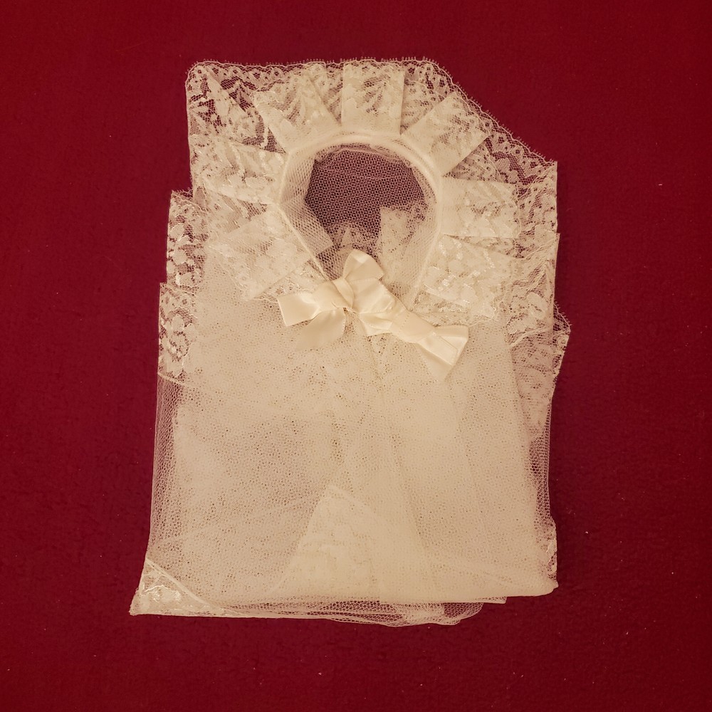Vintage White Communion Veil