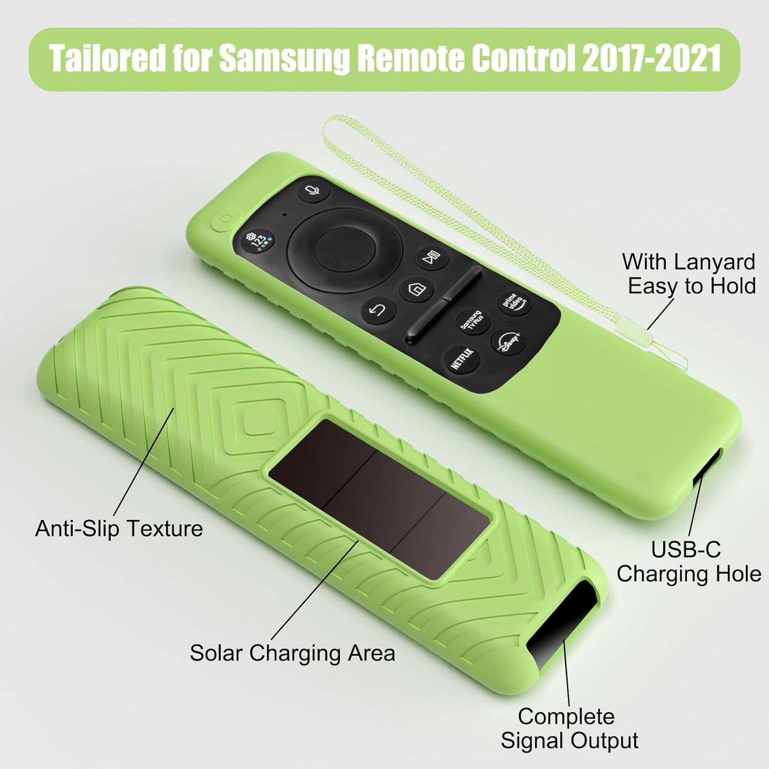Silicone Protective Case Cover Skin for Samsung Smart TV Remote Controller Lot