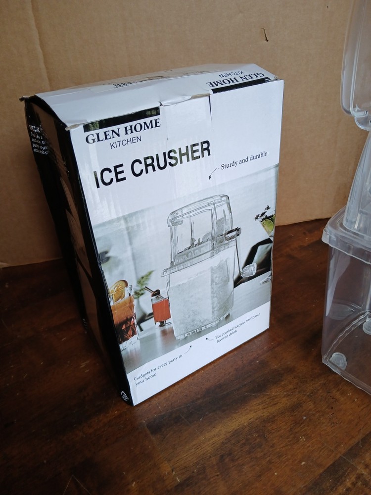 Ice Crusher / Ice Machine Clear Manual