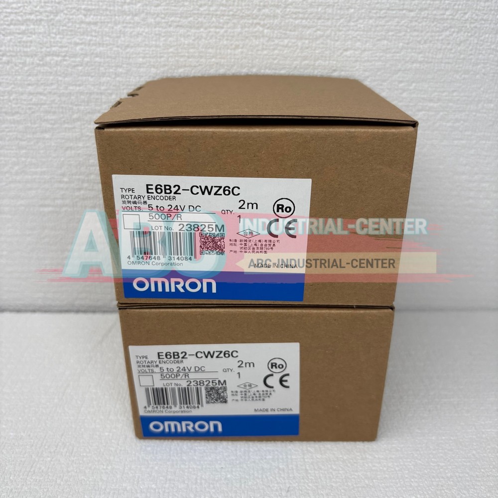 1PCS New Omron E6B2-CWZ6C 500P/R Rotary Encoder#