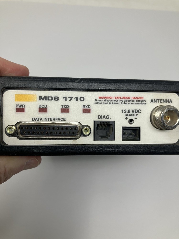 General Electric MDS 1710 High Performance Data Transceiver, Rev: H