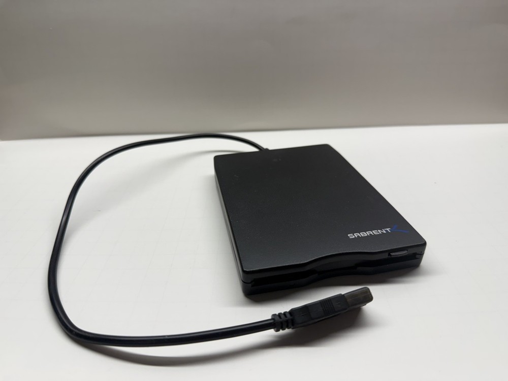 3.5" USB Portable Floppy Diskette Drive External Sabrent