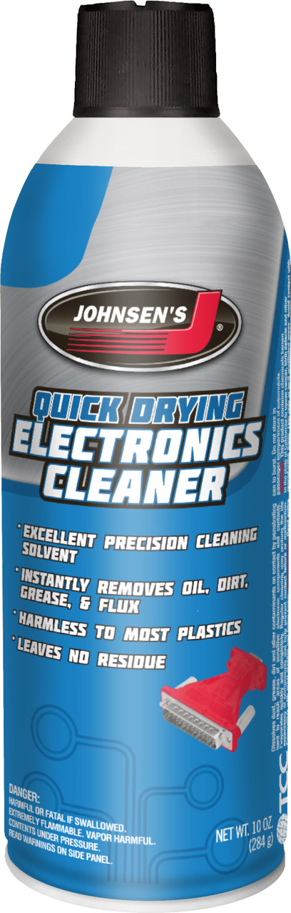 Johnsens 4600 Quick-Drying 10 Oz. Electronics Cleaner Precision Spray Can (12