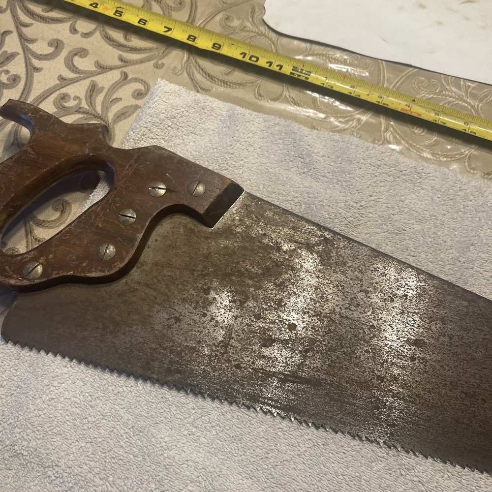 Warranted Superior Vintage Hand Saw