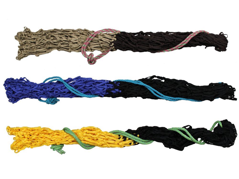 Derby Originals 42” Slow Feeder Soft Mesh Hanging Hay Net Lot of 2 for Horses