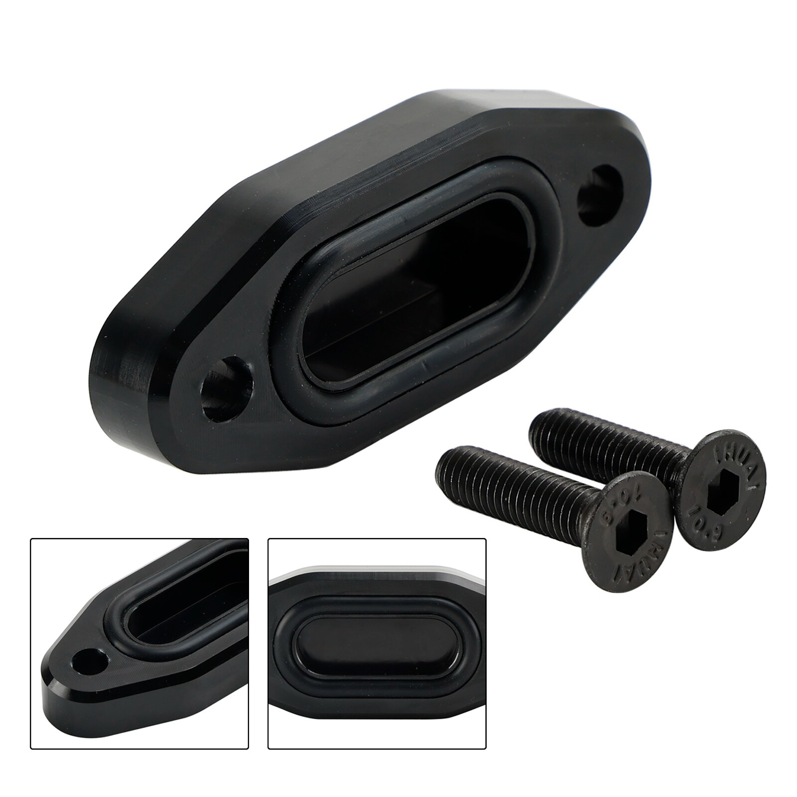 LS Oil Cooler Block Off Plate For GM LS Series LSX LS1 LS2 LS3 LS6 LQ4 V8 97-23