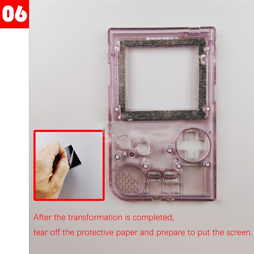 For GBP Game Boy Pocket Game Console IPS Backlight LCD Display Screen Replace