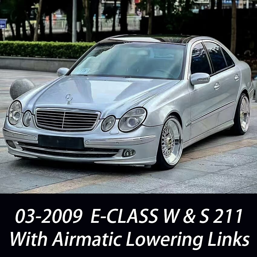 MERCEDES BENZ E CLASS ADJUSTABLE LOWERING LINKS SUSPENSION KIT W211 E55 E63 E500