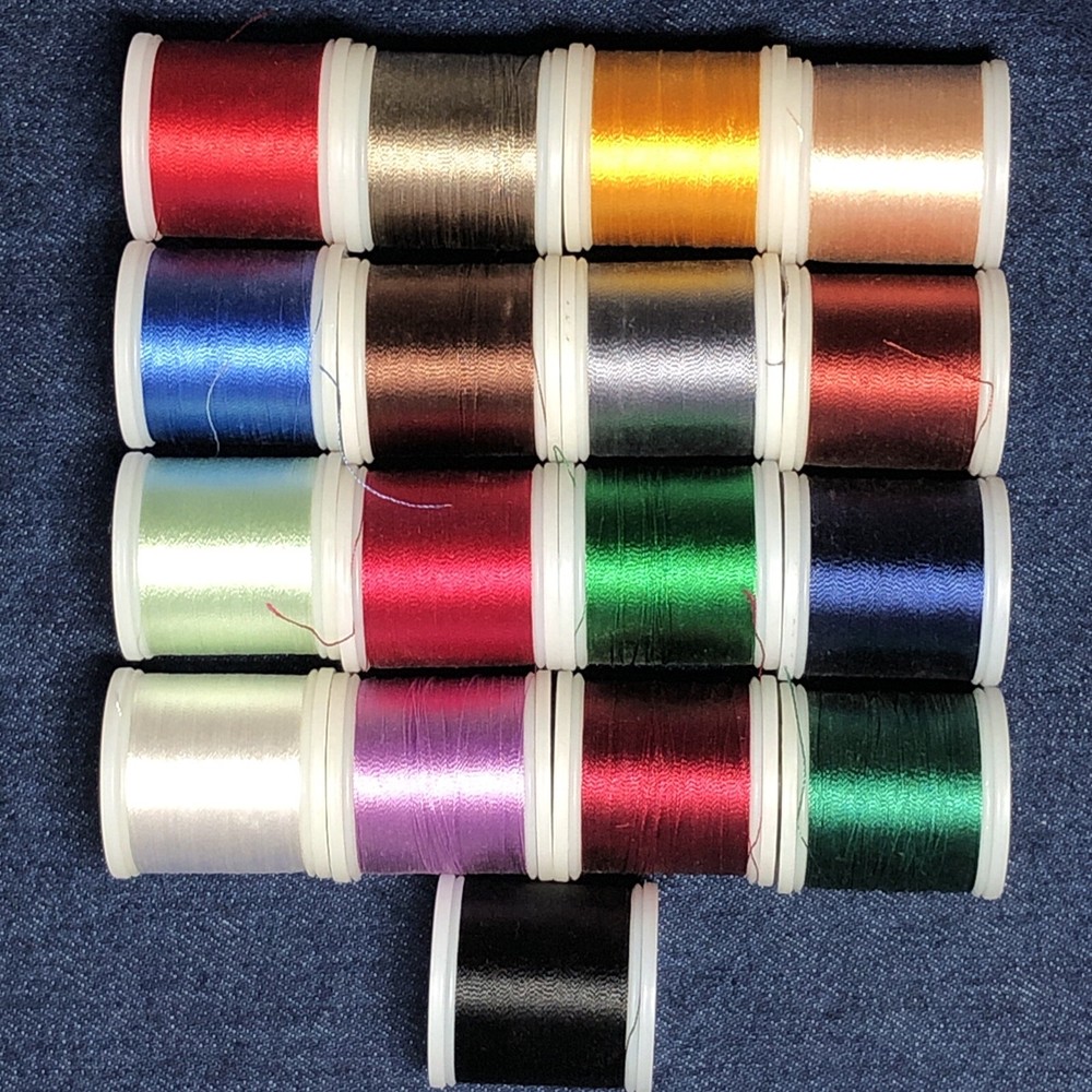 24 Spools Madeira Rayon Thread No. 40