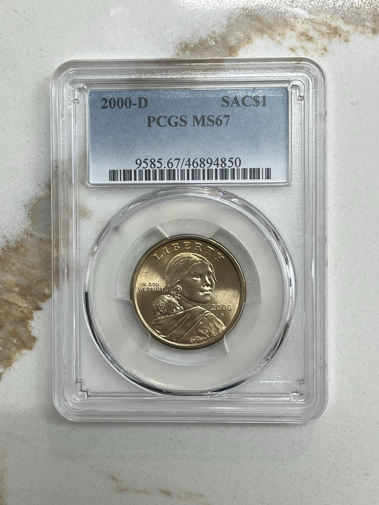 SACAGAWEA SET 2000 D– PCGS MS66 / MS66+ / MS67 – First Year Trio