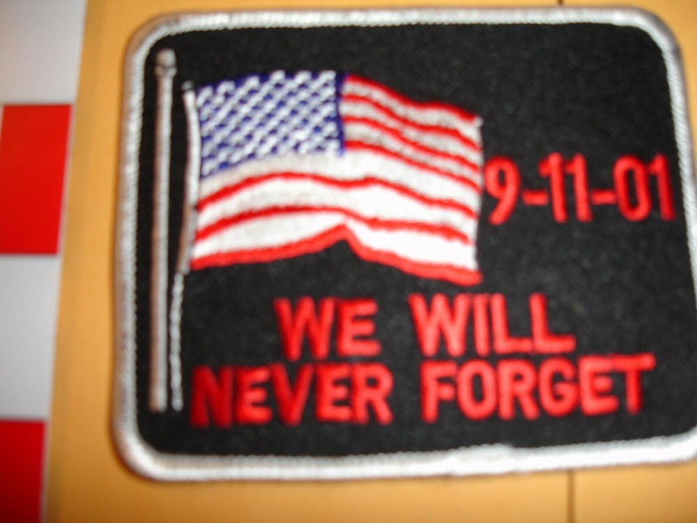 9-11 Remember 9-11 patch collection 12 patches in set
