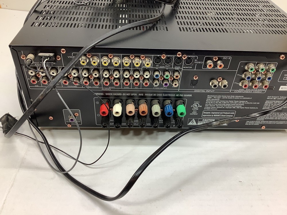 Marantz AV Surround Receiver SR3001 Untested Power On No Remote