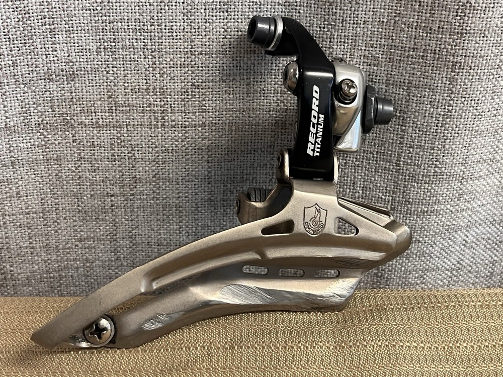 Campagnolo 9/10 Speed Titanium Triple Front Derailleur