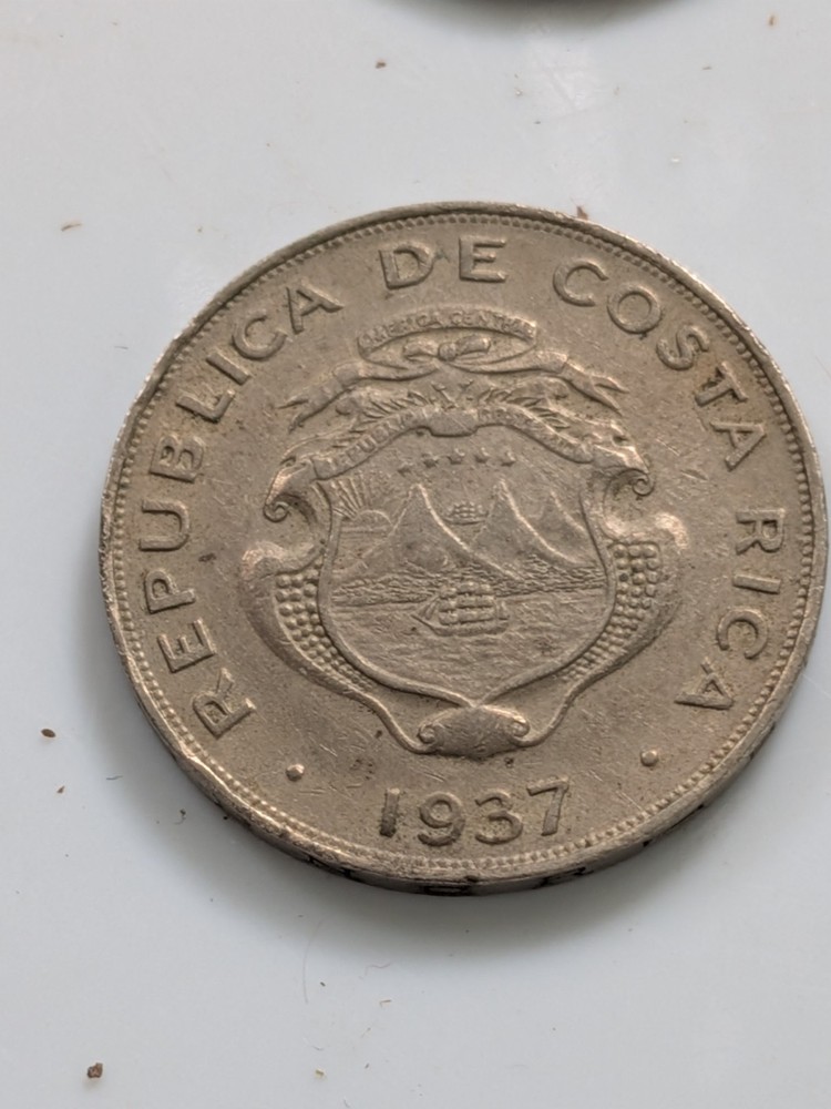 1937 Costa Rica 1 One Colon