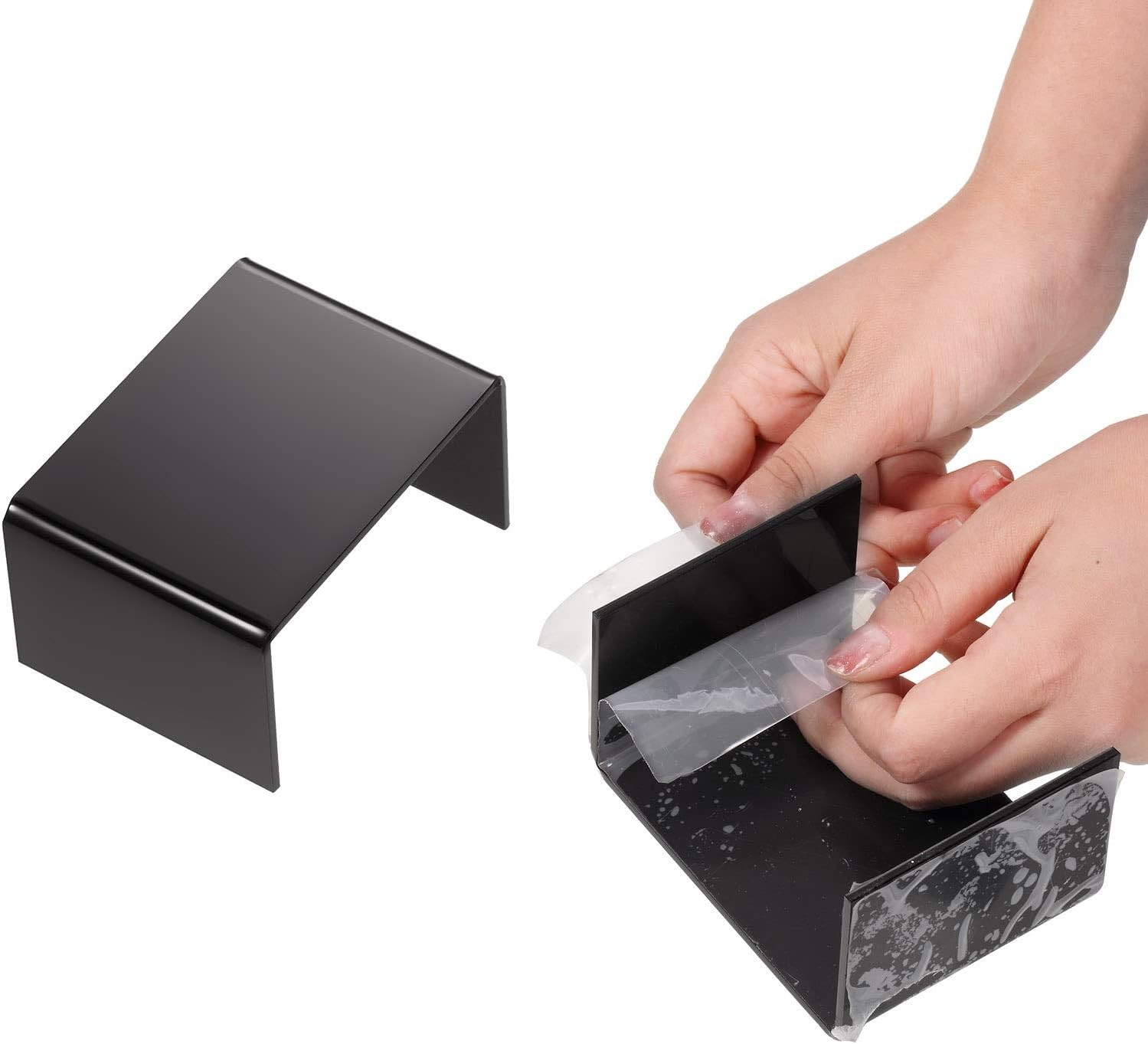 Chuangdi 2 Sets Acrylic Display Risers, Product Stand, Jewelry Display Riser She