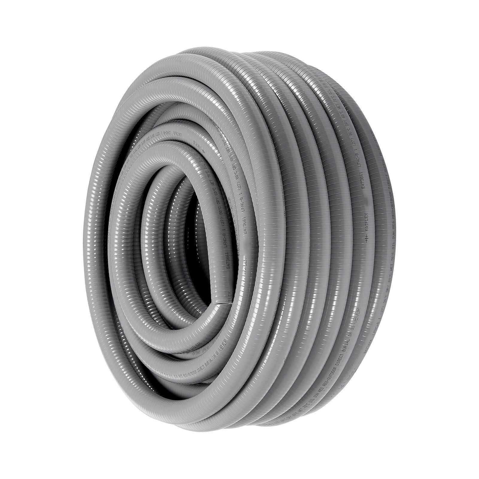 VEVOR 1 in Flexible Liquid-Tight Electrical PVC Conduit Non-Metallic IP65 100FT
