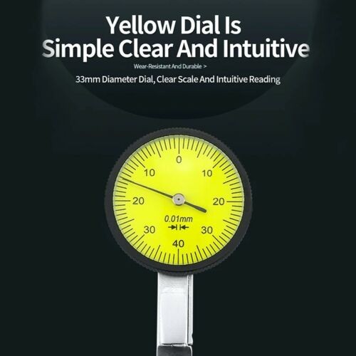 Leverage Dial Indicator Magnetic Base Micrometer Measuring Tools Indicators