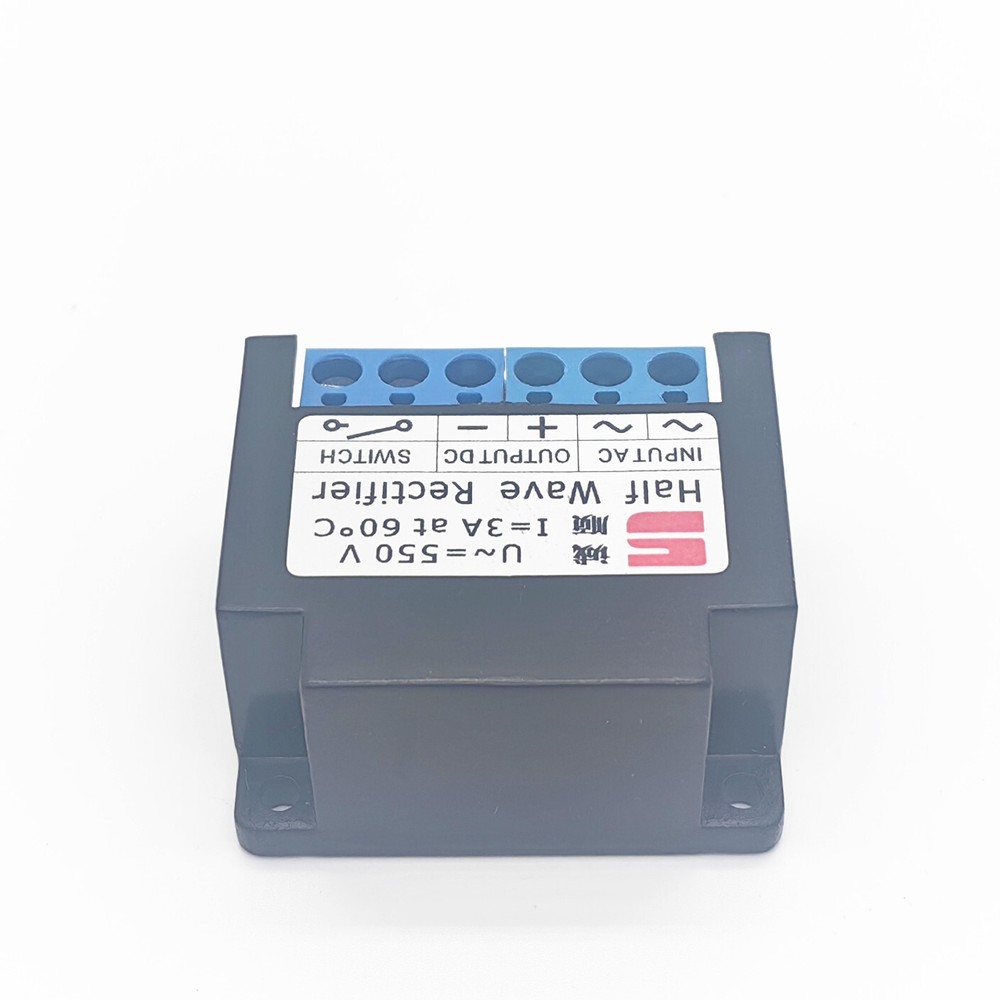 Replace TRANTEX Half Wave Rectifier U~=550V I=3A at 60°C Motor Brake