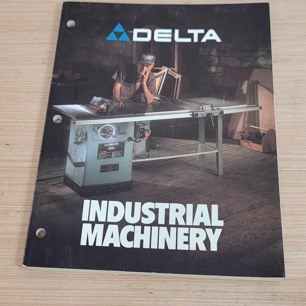 Delta Industrial Machinery Catalog From 1996