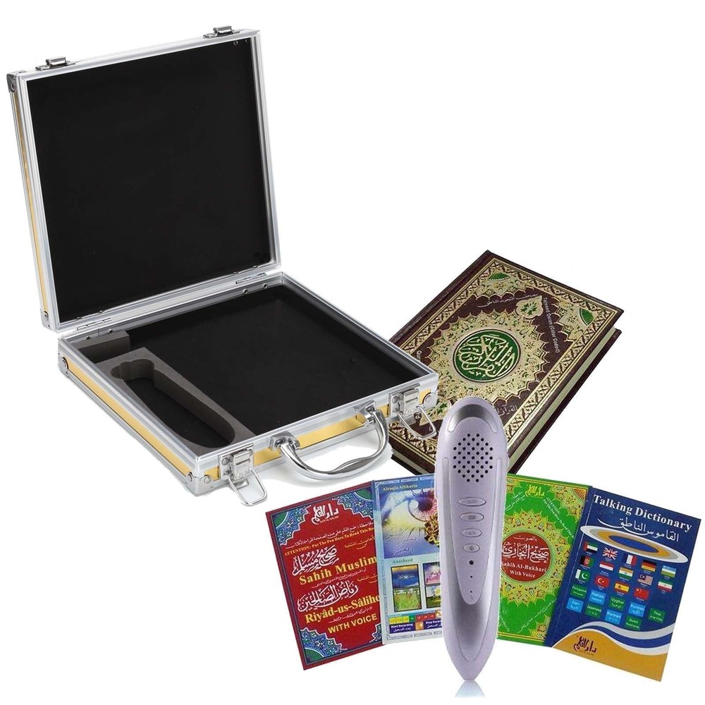 Digital Quran Pen Reader Translator Talking Reader Rechargeable Quran Book Re...