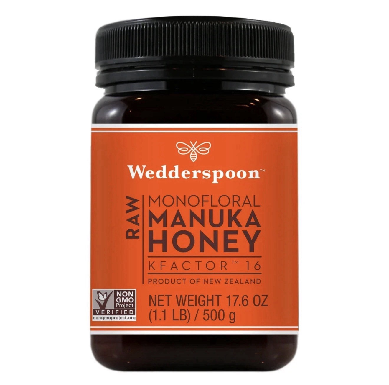 Wedderspoon, Raw Monofloral Manuka Honey, KFactor 16, 8.8 oz (250g) BB MAR 2028+