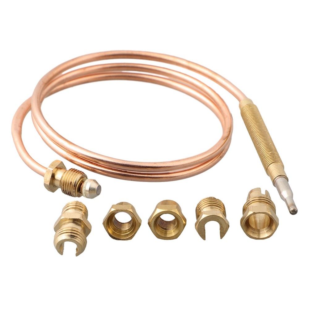 24in Thermocouple Kitchen Stove Plastic Replacement Fixed Thread Metal